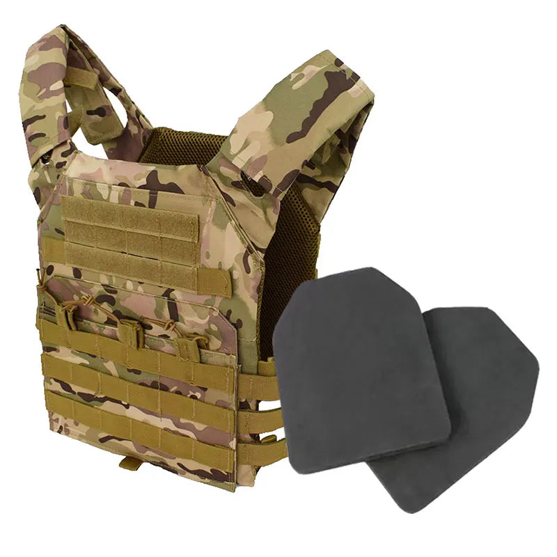 gilet airsoft protection JPC multicam avec plaque de protection EVA