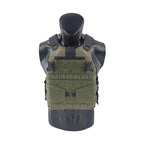 Gilet tactique gendarmerie - Twinfacons plate carrier - BDU AIRSOFT - Gris