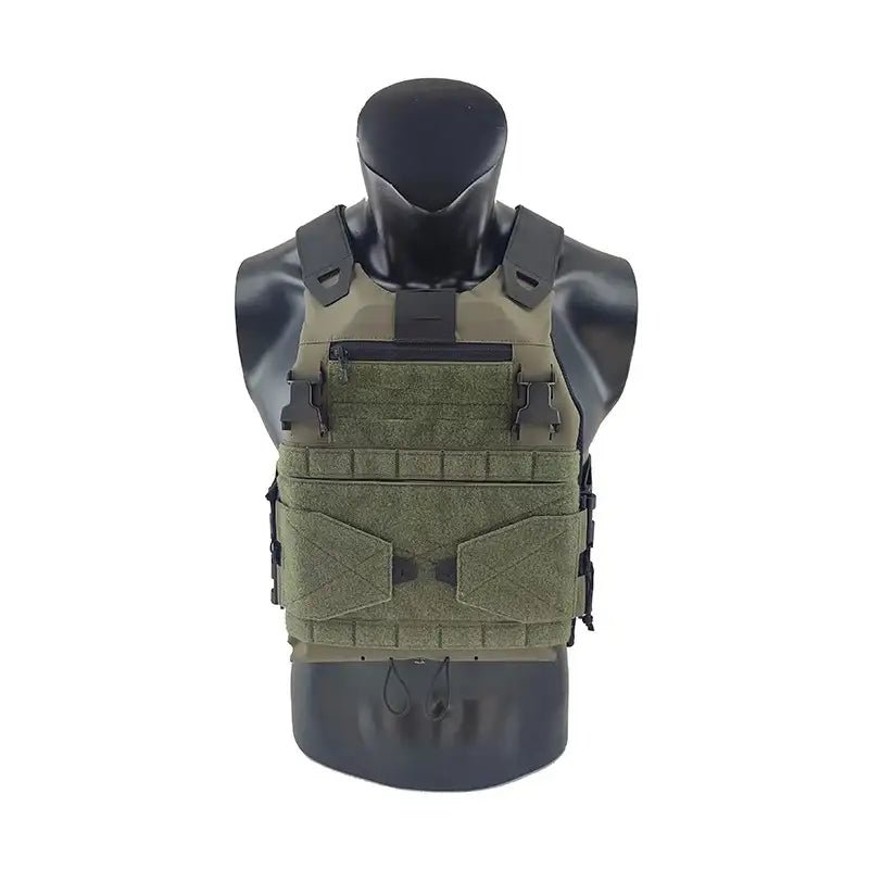 Gilet tactique gendarmerie - Twinfacons plate carrier - BDU AIRSOFT - Gris