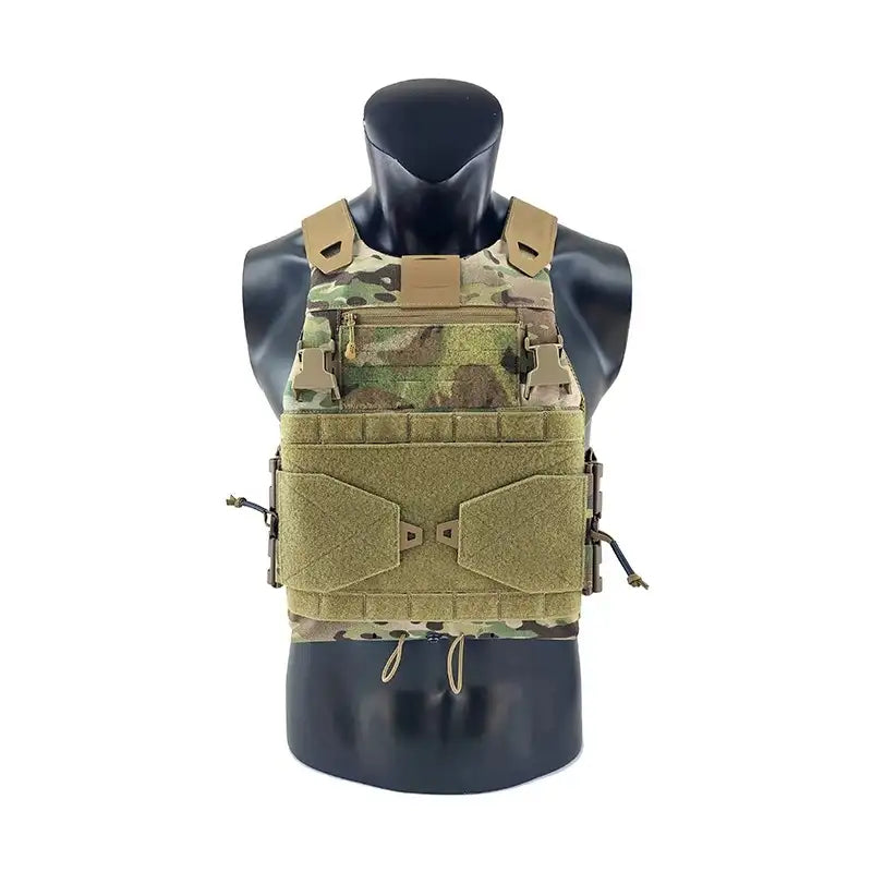 Gilet tactique gendarmerie - Twinfacons plate carrier multicam