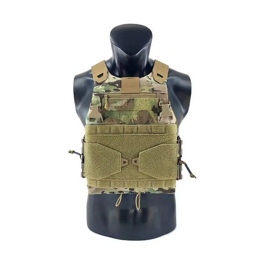 Gilet tactique gendarmerie - Twinfacons plate carrier multicam