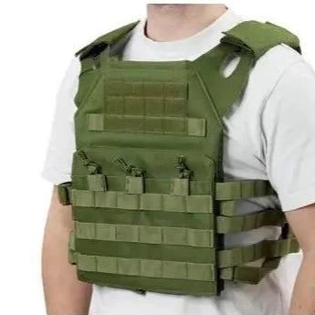 gilet de combat airsoft vert olive JPC