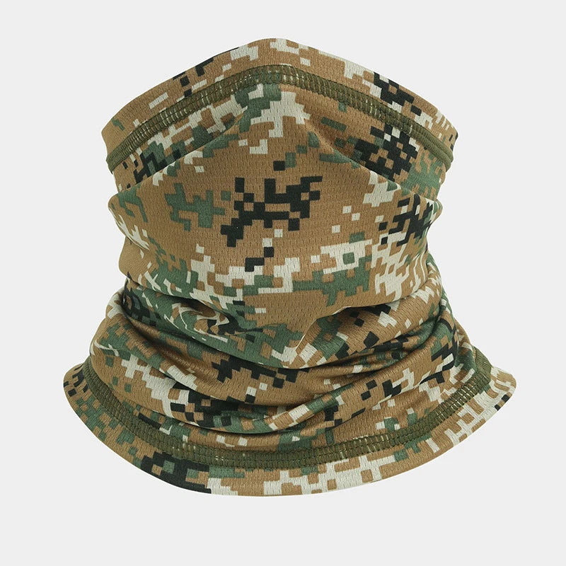 Tour de Cou Camouflage Airsoft - Tube Respirant Multi-Positions, 24 Motifs