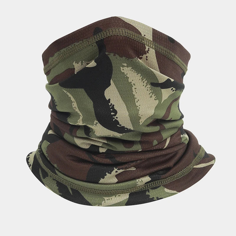 Tour de Cou Camouflage Airsoft - Tube Respirant Multi-Positions, 24 Motifs