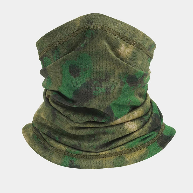 Tour de Cou Camouflage Airsoft - Tube Respirant Multi-Positions, 24 Motifs
