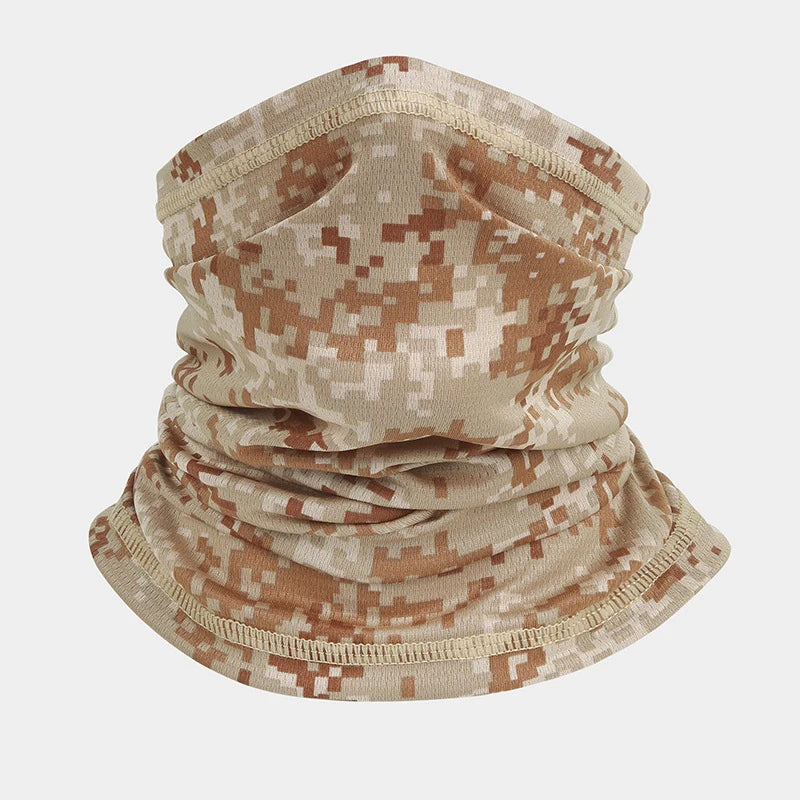 Tour de Cou Camouflage Airsoft - Tube Respirant Multi-Positions, 24 Motifs