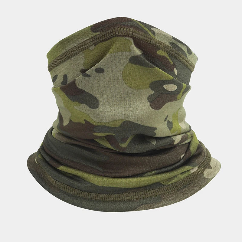 Tour de Cou Camouflage Airsoft - Tube Respirant Multi-Positions, 24 Motifs