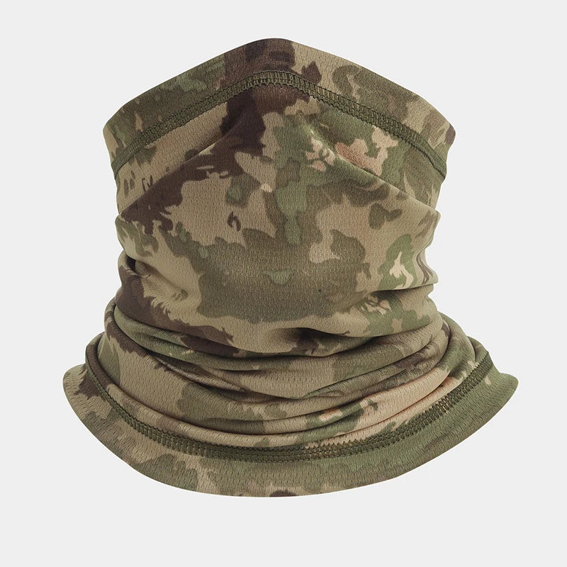 Tour de Cou Camouflage Airsoft - Tube Respirant Multi-Positions, 24 Motifs