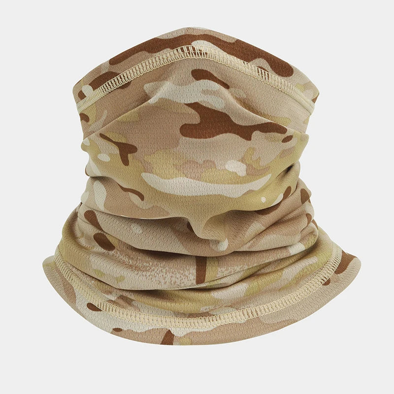 Tour de Cou Camouflage Airsoft - Tube Respirant Multi-Positions, 24 Motifs