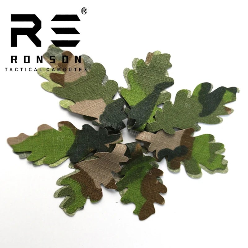 Modules de feuilles de camouflage 3D pour confection Ghillie - BDU AIRSOFT - Five leaves