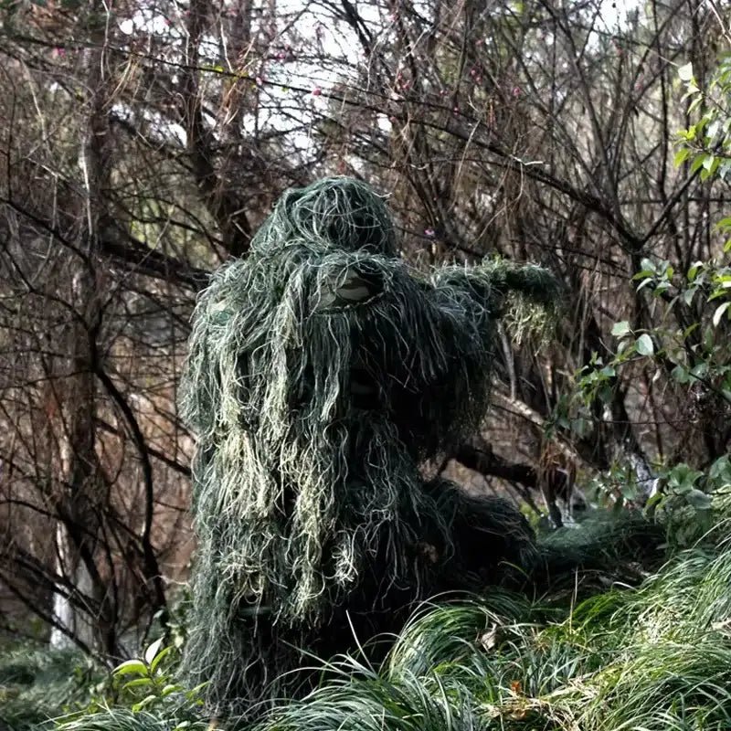 Tenue Sniper Ghillie Suits Airsoft Complète - 5 Pièces - BDU AIRSOFT - 110 - 140 cm