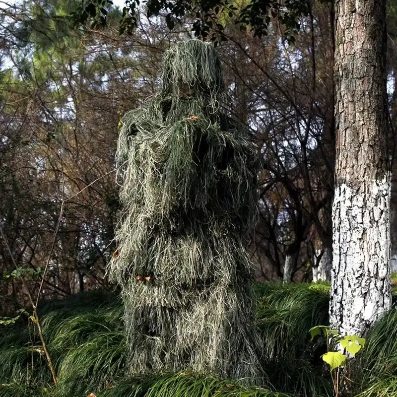 tenue sniper ghillie suits complète en action