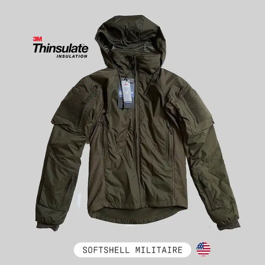 thinsulate softshell bdu-airsoft green army airsoft