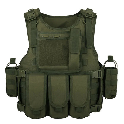 Veste tactique police airsoft kaki