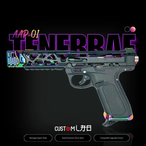 AAP-01 Tenebrae Build Airsoft Noir Irisé Premium – BDU AIRSOFT