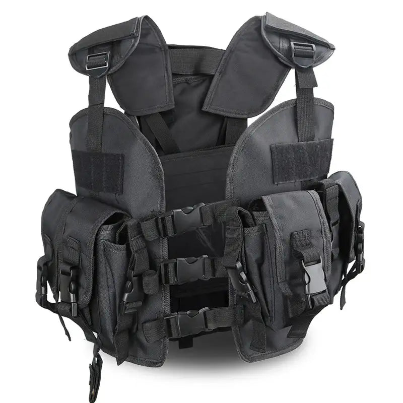 chest rig noir sniper chasseur