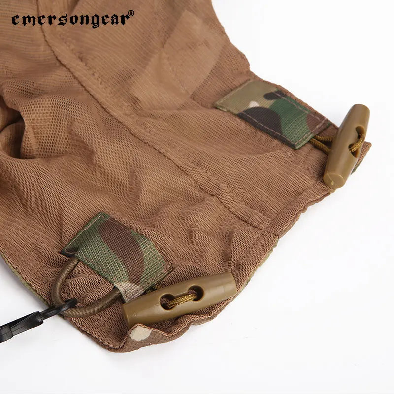 attaches rapide sur la cape de camouflage ghillie suit airsoft sniper