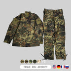 Tenue airsoft - Uniforme d'entraînement camouflage militaire - BDU AIRSOFT - Flecktarn