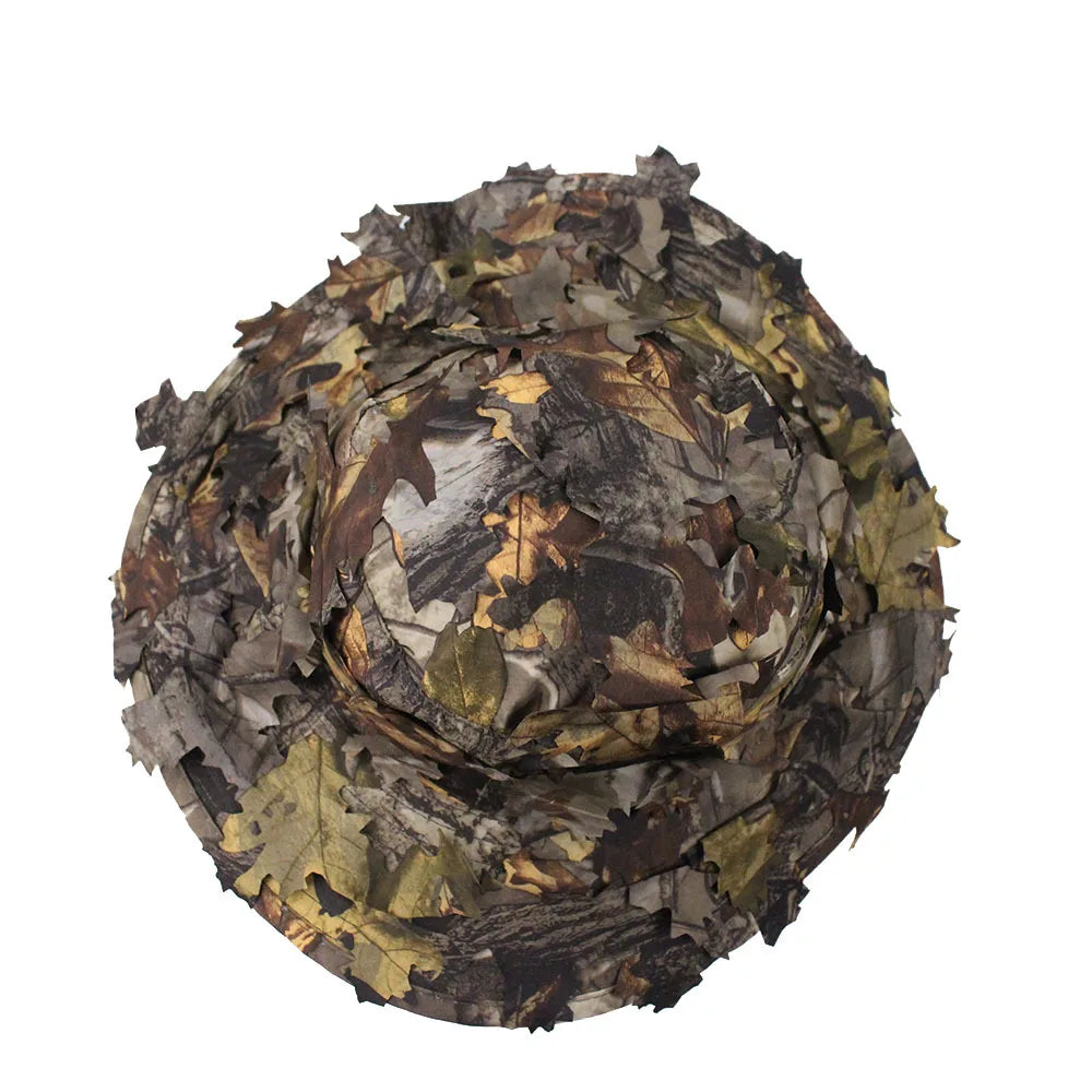 Bob camouflage feuilles 3D airsoft vu de dessus - BDU AIRSOFT