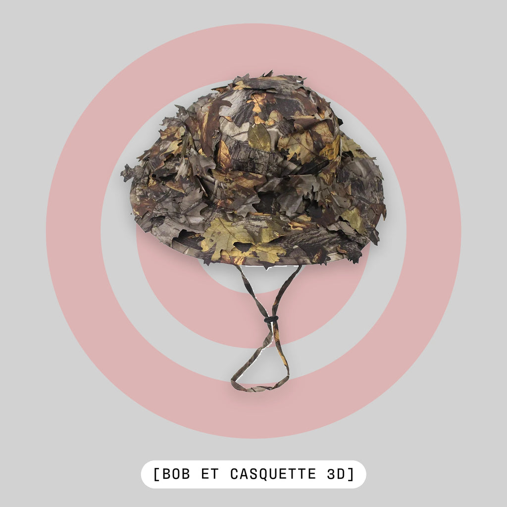 Bob camouflage feuilles 3D airsoft pour sniper et ghillie - BDU AIRSOFT