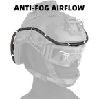 Boitier Anti - Buée masque airsoft - BDU AIRSOFT - Noir