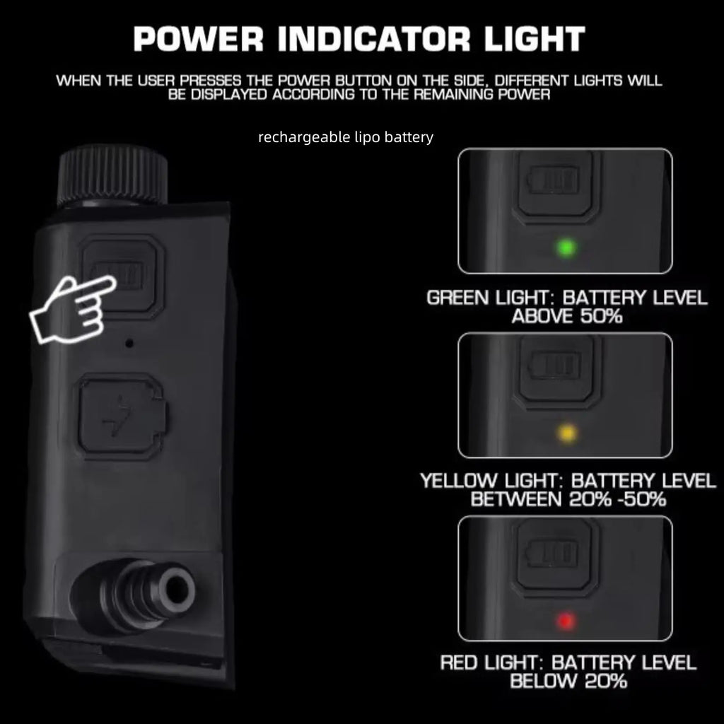 indicateur de niveau de batterie du système anti-buée