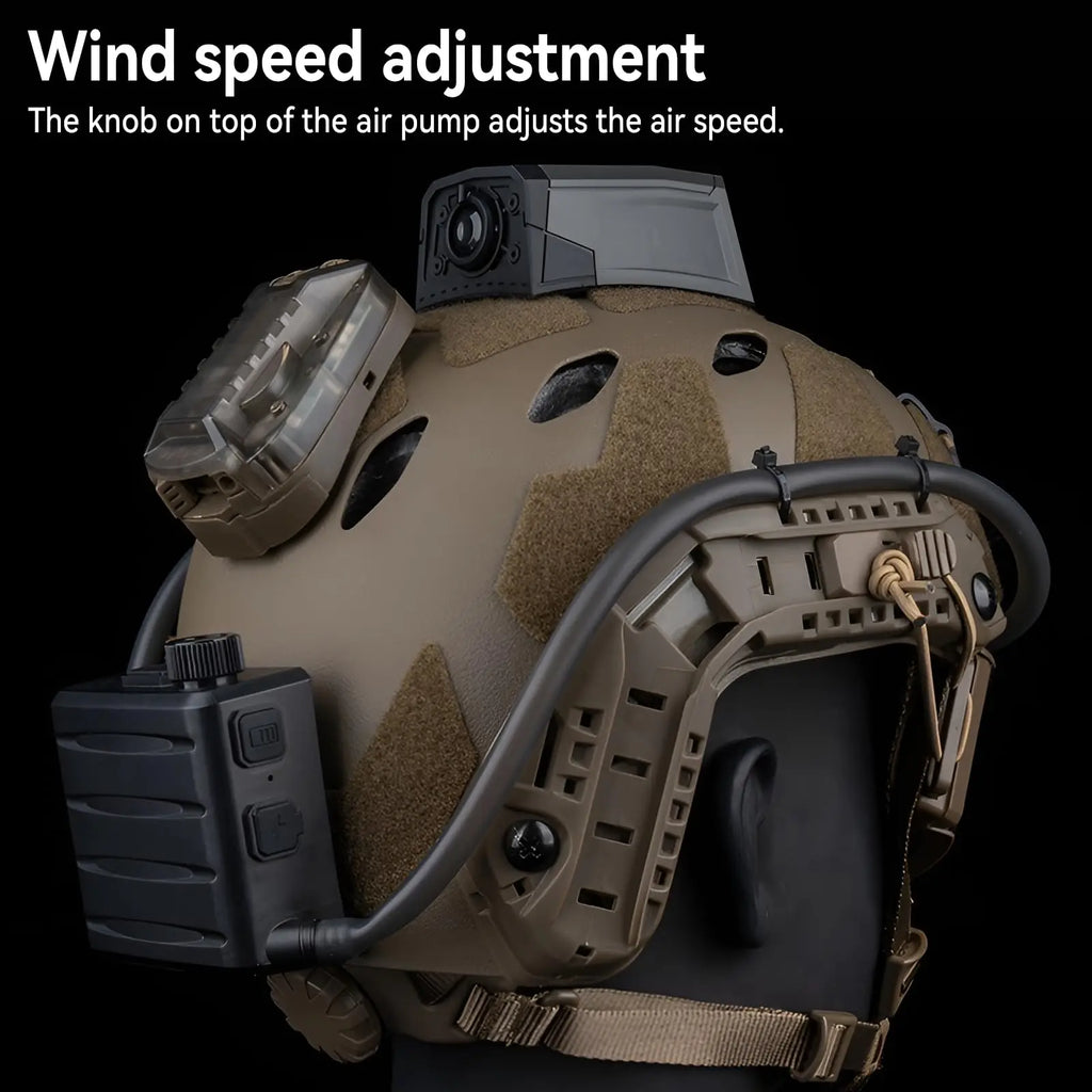 système anti-buée airsoft 30€ sur casque fast