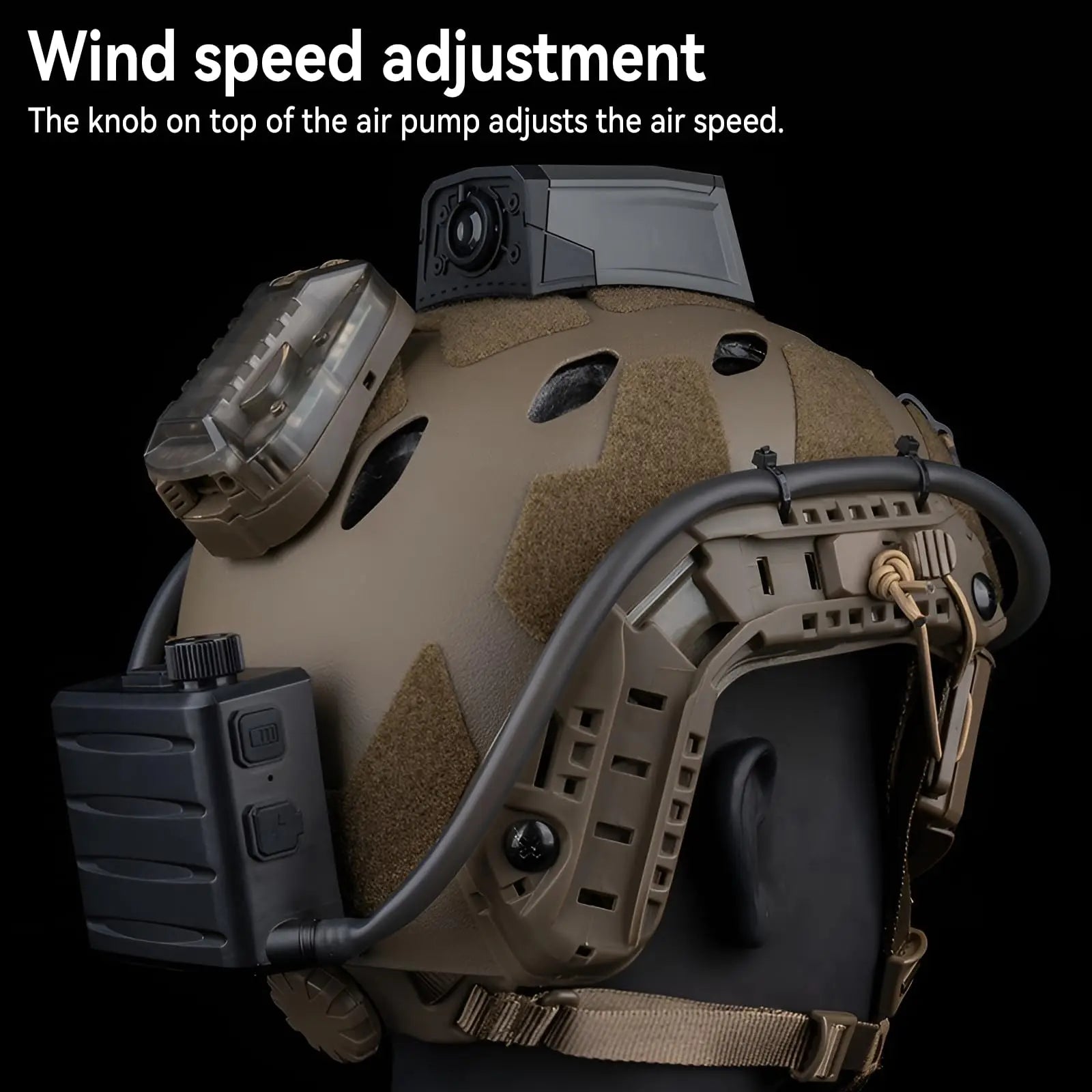 système anti-buée airsoft 30€ sur casque fast