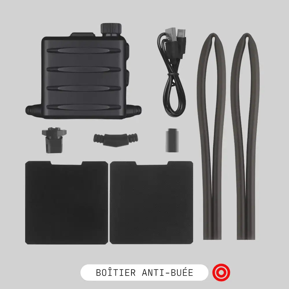 pack complet anti-buée airsoft pour casque et lunette