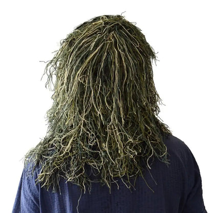 Cagoule Tactique Ghillie airsoft CCE Woodland