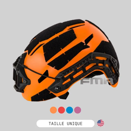 casque airsoft type galvion caiman orange