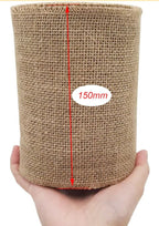 Ruban de toile de jute naturelle pour confection Ghillie DIY - BDU AIRSOFT - 150mm