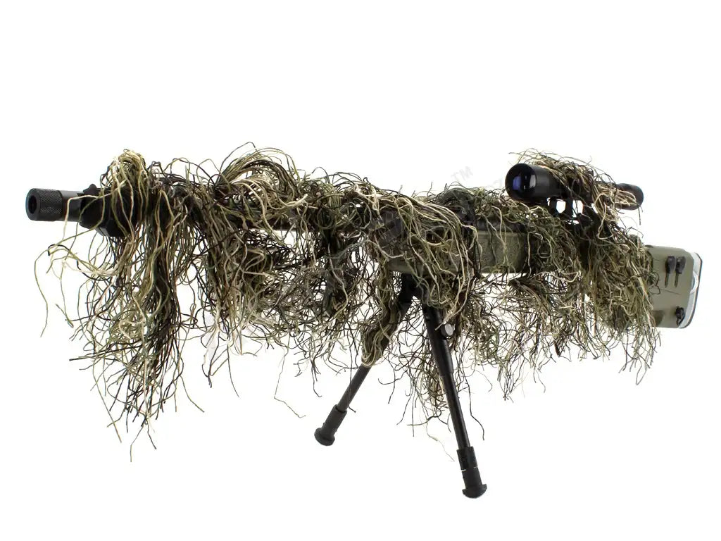 Filet ghillie pour réplique feuilles sèches ou ATACS