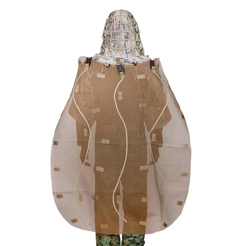 Cape Ghillie Viper Légère Airsoft - plusieurs teintes - BDU AIRSOFT - Marron