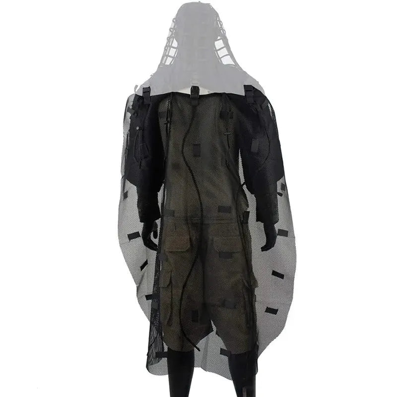 Cape Ghillie Viper Légère Airsoft - plusieurs teintes - BDU AIRSOFT - Noir