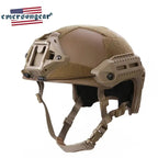 Casque Airsoft Emerson Gear - FMA Fast PJ - BDU AIRSOFT - Coyote Brown