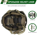 Coiffe intérieure à mousses indépendantes du casque airsoft type FAST PJ - BDU AIRSOFT