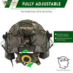 Molette de serrage du casque airsoft type FAST PJ, tour de tête 51 à 66 cm - BDU AIRSOFT