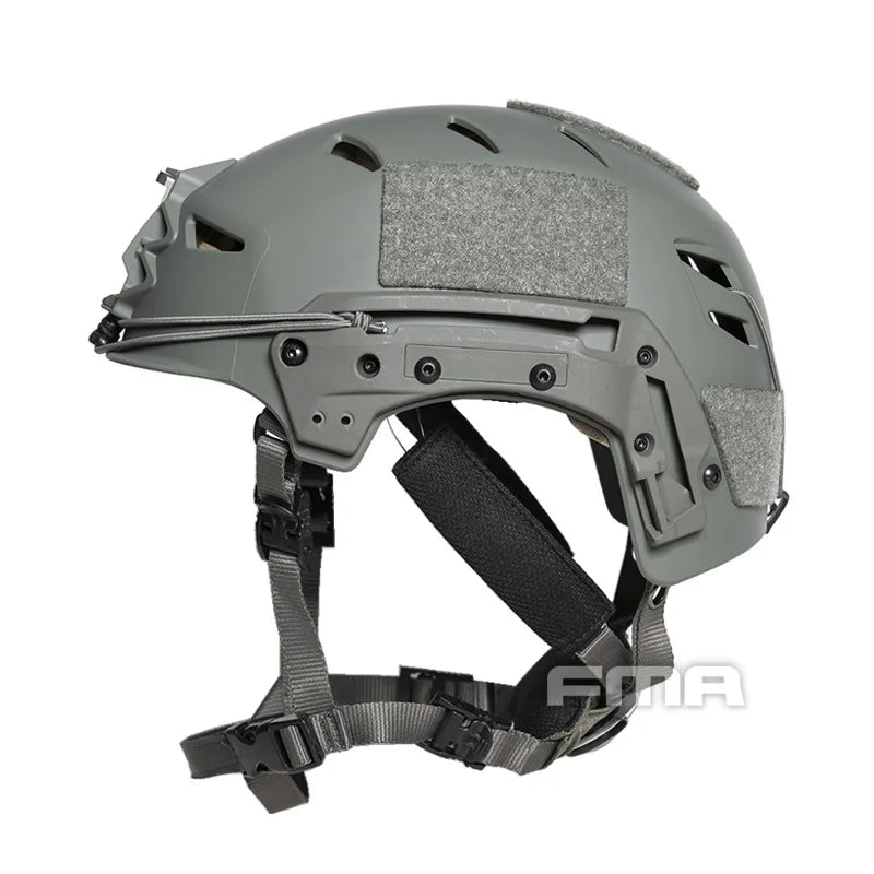 casque bump fma gris airsoft vue de coté