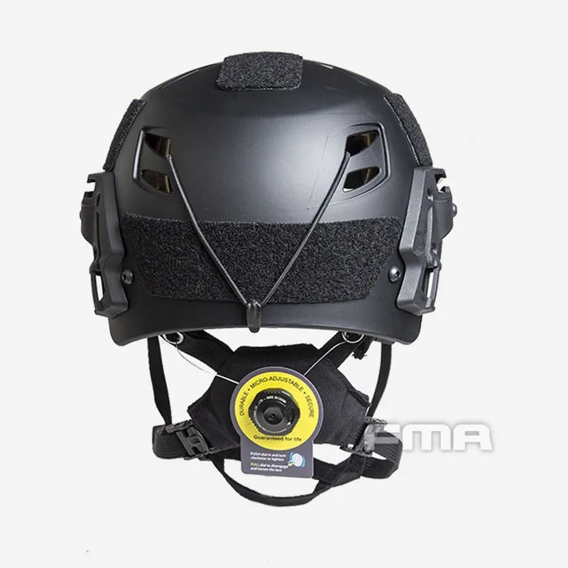 casque bump fma noir airsoft vue derrière