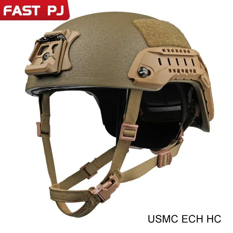 Mich2001 Rails Casque MICH 2001 airsoft USMC ECH | Fibre verre 6mm 1,08kg | Rails ARC ...