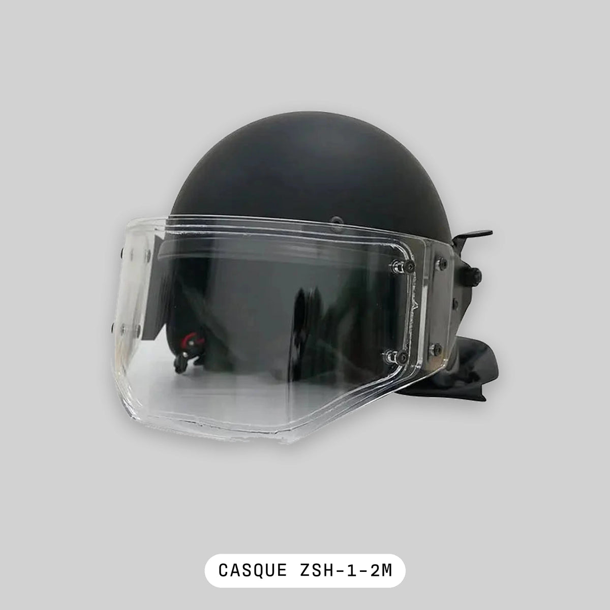 Casque russe ZSh-1-2M airsoft noir avec visière acrylique - BDU AIRSOFT