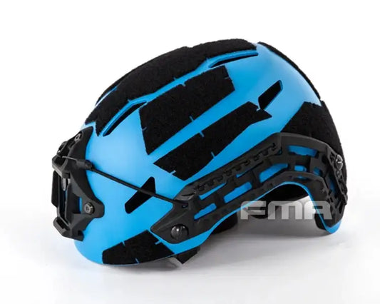 casque airsoft type galvion caiman bleu