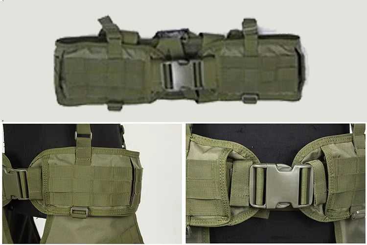 Ceinture de protection SOBR DCS airsoft en A-TACS FG - BDU AIRSOFT