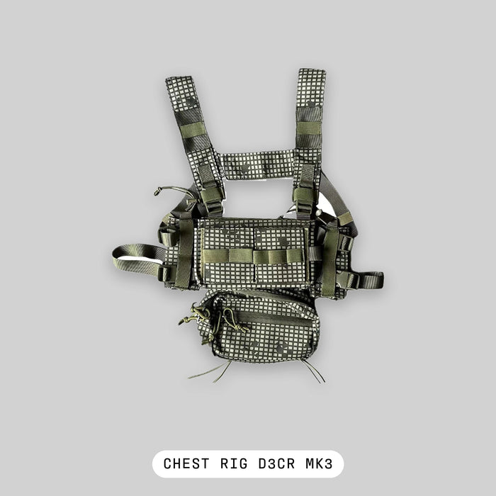 Chest Rig Airsoft Type D3CR MK3 - Micro Rig MOLLE, 4 Styles