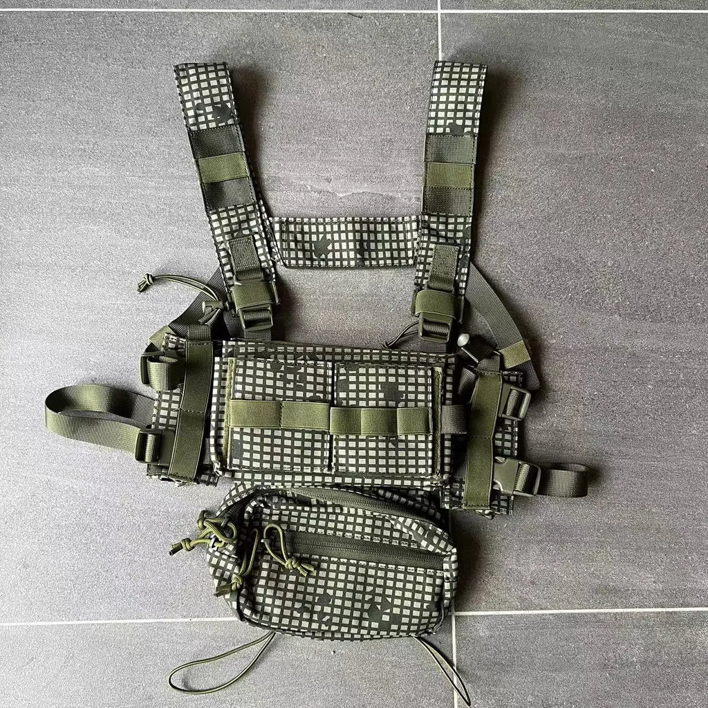 Chest rig airsoft D3CR MK3 style 1 en Desert Night Camo - BDU AIRSOFT