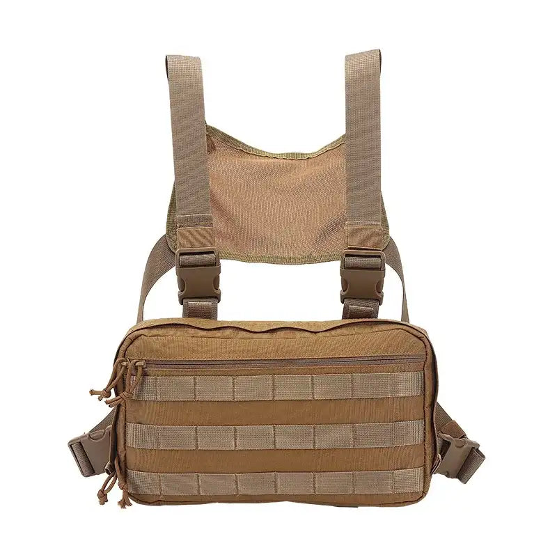 chest rig molle airsoft tan 