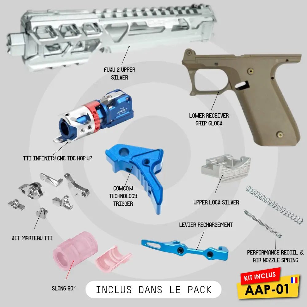 AAP - 01 Custom "PATRIOT" | Édition CQB | Prêt - à - jouer - BDU AIRSOFT - 