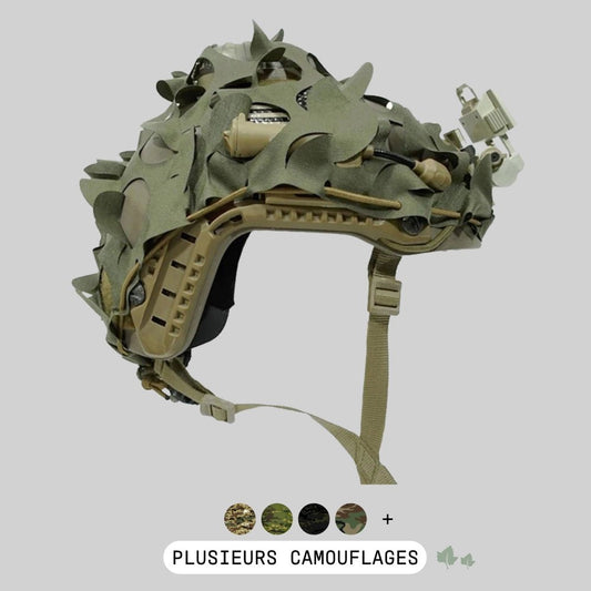 couvre-casque-ghillie-3d-camouflage-multicam