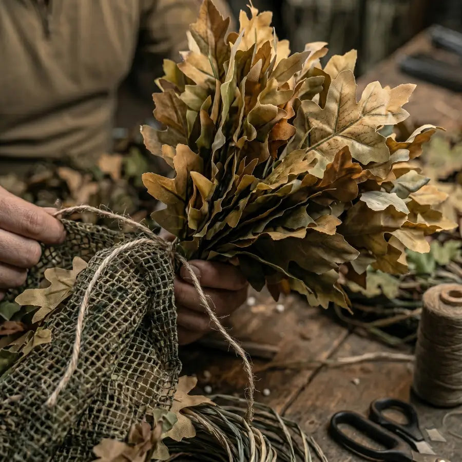 Modules de feuilles de camouflage 3D pour confection Ghillie